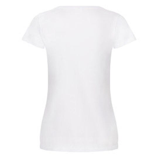 Fruit Of The Loom FOTL Ladies Original T - White