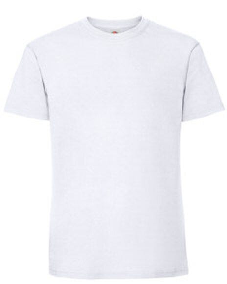 Fruit Of The Loom FOTL Mens Ringspun Premium T - White