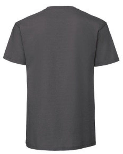 Fruit Of The Loom FOTL Mens Ringspun Premium T - Light Graphite