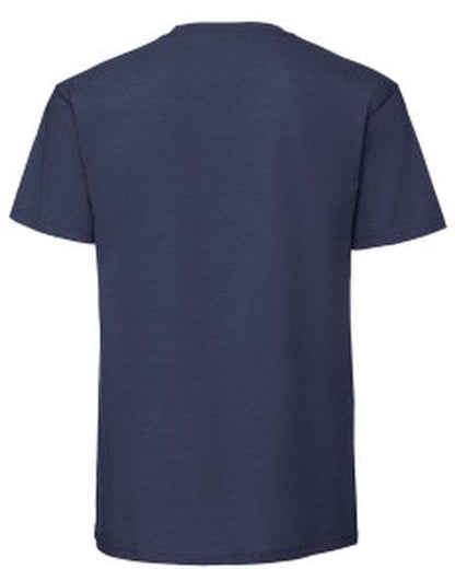 Fruit Of The Loom FOTL Mens Ringspun Premium T - Navy Blue