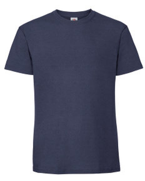 Fruit Of The Loom FOTL Mens Ringspun Premium T - Navy Blue