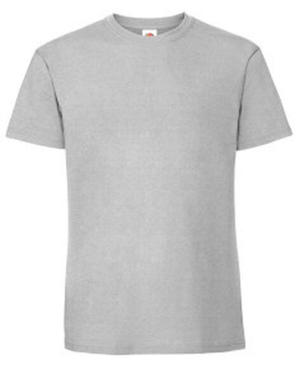 Fruit Of The Loom FOTL Mens Ringspun Premium T - Zinc