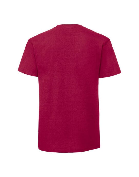 Fruit Of The Loom FOTL Mens Ringspun Premium T - Cranberry