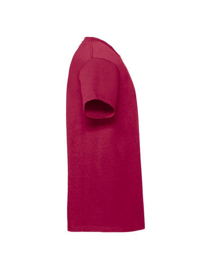 Fruit Of The Loom FOTL Mens Ringspun Premium T - Cranberry