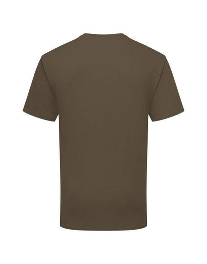Fruit Of The Loom FOTL Mens Ringspun Premium T - Truffle