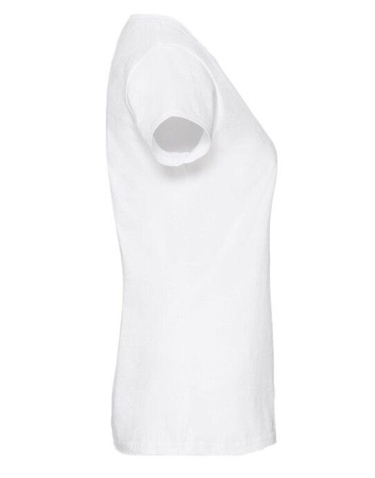 Fruit Of The Loom FOTL Ladies Ringspun Premium T - White
