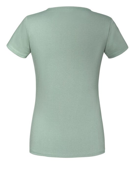 Fruit Of The Loom FOTL Ladies Ringspun Premium T - Sage