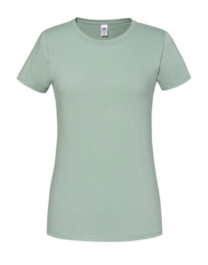Fruit Of The Loom FOTL Ladies Ringspun Premium T - Sage