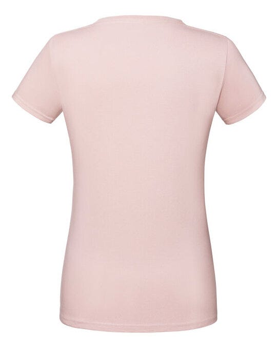 Fruit Of The Loom FOTL Ladies Ringspun Premium T - Powder Rose
