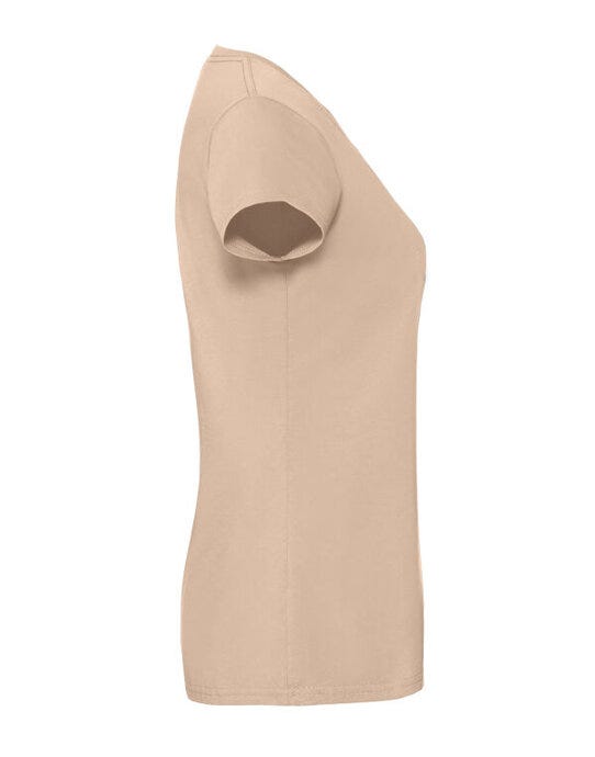 Fruit Of The Loom FOTL Ladies Ringspun Premium T - Desert Sand