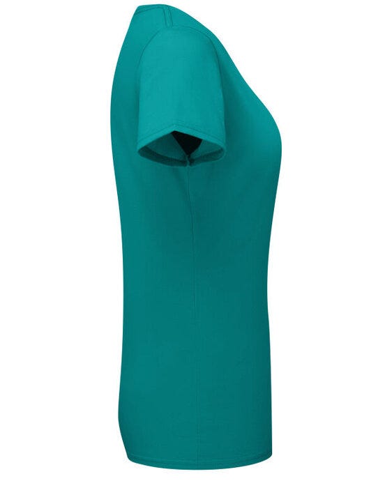 Fruit Of The Loom FOTL Ladies Ringspun Premium T - Ocean Teal