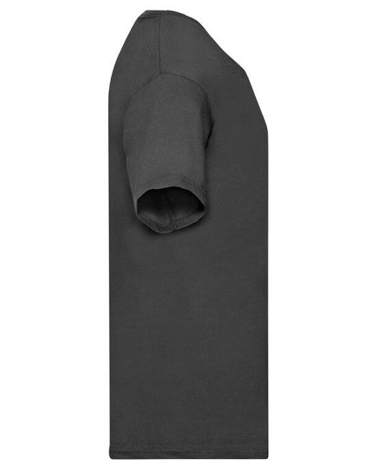 Fruit Of The Loom FOTL Mens Original V Neck T - Black