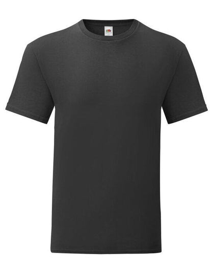 Fruit Of The Loom FOTL Mens Iconic 150 T - Black