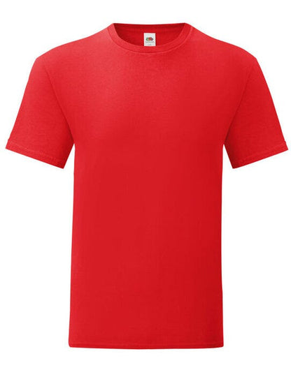 Fruit Of The Loom FOTL Mens Iconic 150 T - Red