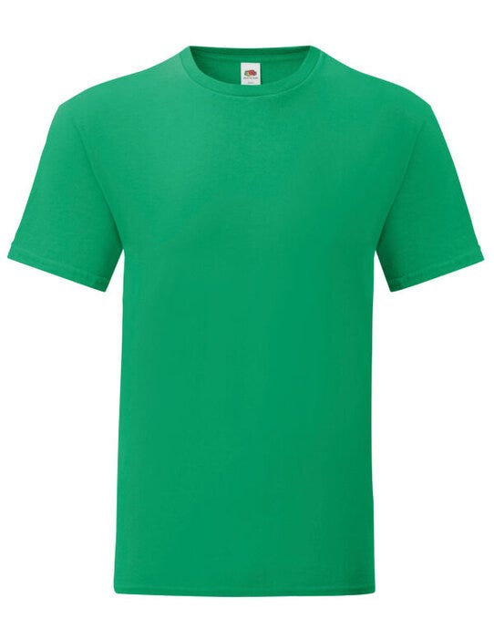 Fruit Of The Loom FOTL Mens Iconic 150 T - Kelly Green