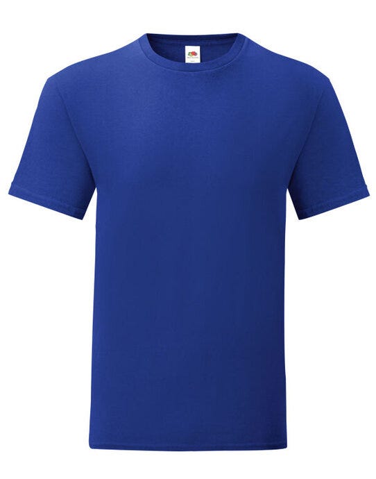 Fruit Of The Loom FOTL Mens Iconic 150 T - Colbalt Blue