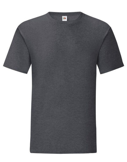 Fruit Of The Loom FOTL Mens Iconic 150 T - Dark Heather