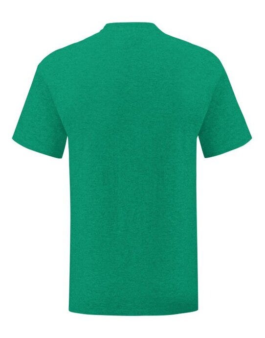 Fruit Of The Loom FOTL Mens Iconic 150 T - Retro Heather Green