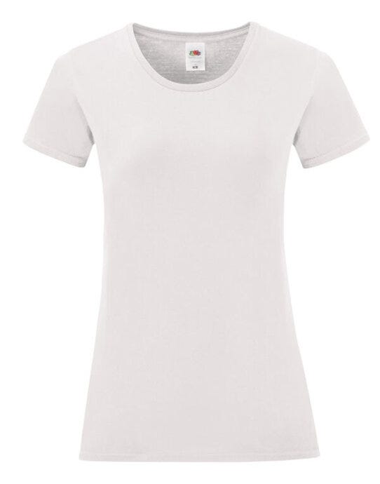 Fruit Of The Loom FOTL Ladies Iconic 150 T - White