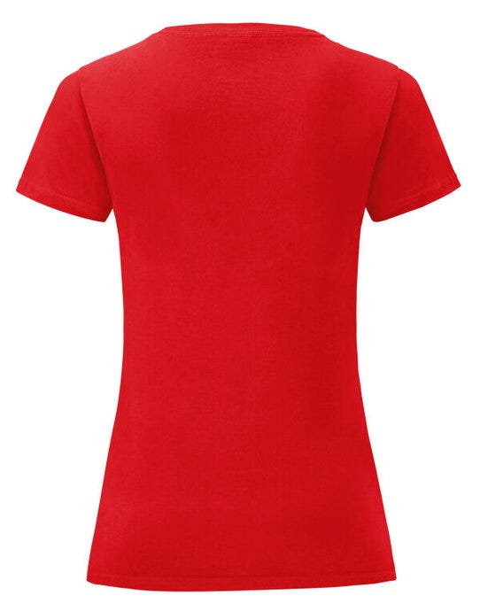 Fruit Of The Loom FOTL Ladies Iconic 150 T - Red