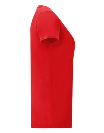 Fruit Of The Loom FOTL Ladies Iconic 150 T - Red