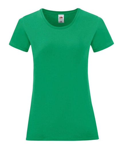 Fruit Of The Loom FOTL Ladies Iconic 150 T - Kelly Green