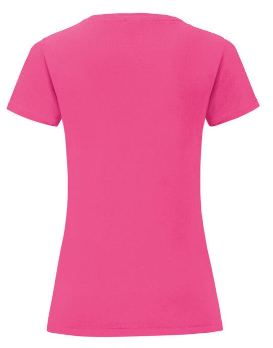 Fruit Of The Loom FOTL Ladies Iconic 150 T - Fuchsia