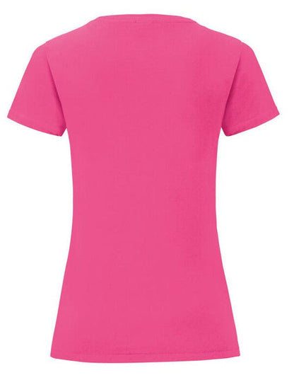 Fruit Of The Loom FOTL Ladies Iconic 150 T - Fuchsia