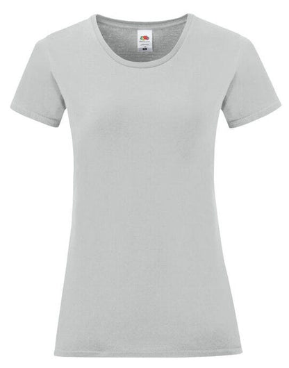 Fruit Of The Loom FOTL Ladies Iconic 150 T - Zinc