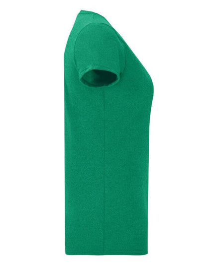 Fruit Of The Loom FOTL Ladies Iconic 150 T - Retro Heather Green