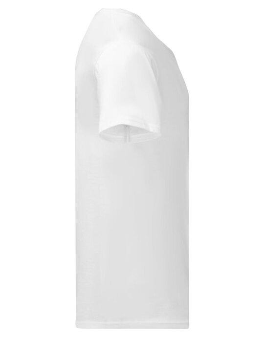 Fruit Of The Loom FOTL Mens Iconic 150 V-Neck T - White