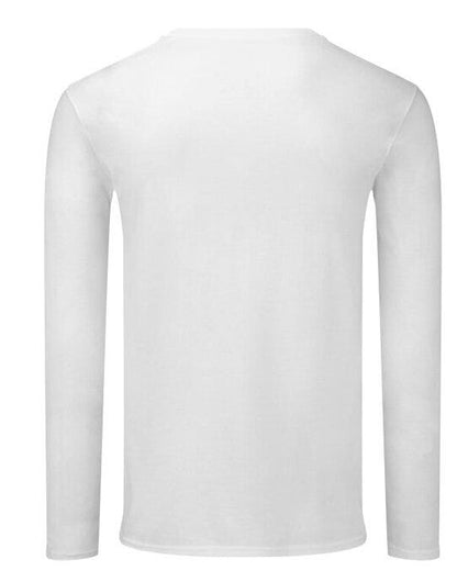 Fruit Of The Loom FOTL Iconic 150 Long Sleeve T - White