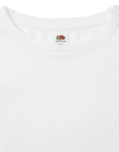 Fruit Of The Loom FOTL Iconic 150 Long Sleeve T - White