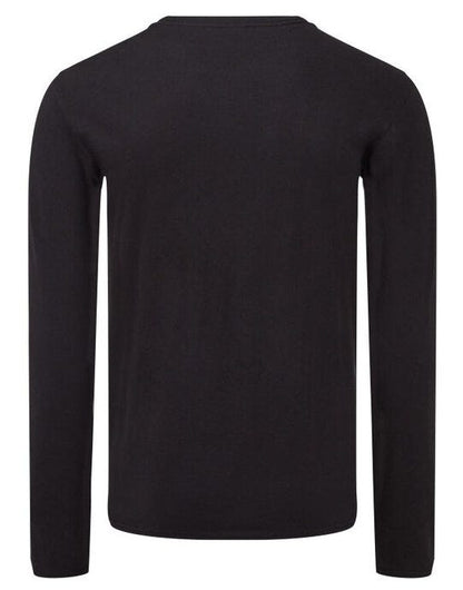 Fruit Of The Loom FOTL Iconic 150 Long Sleeve T - Black