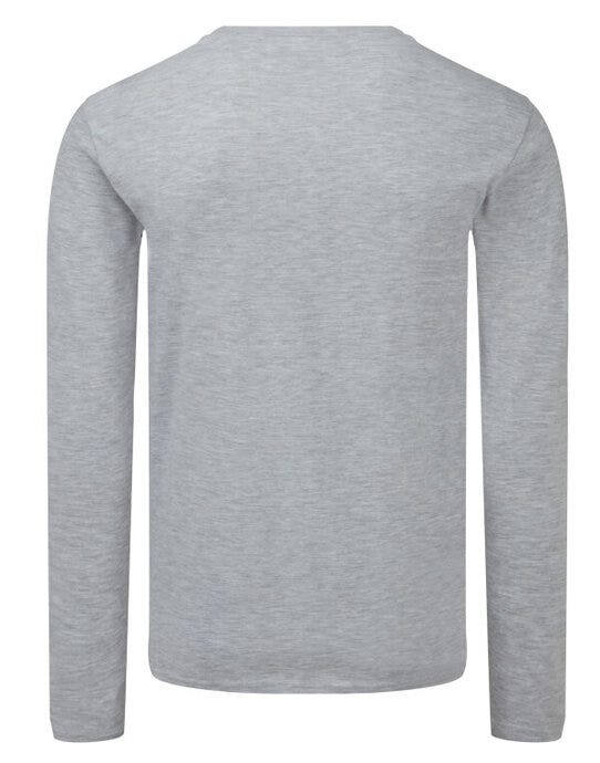 Fruit Of The Loom FOTL Iconic 150 Long Sleeve T - Heather Grey