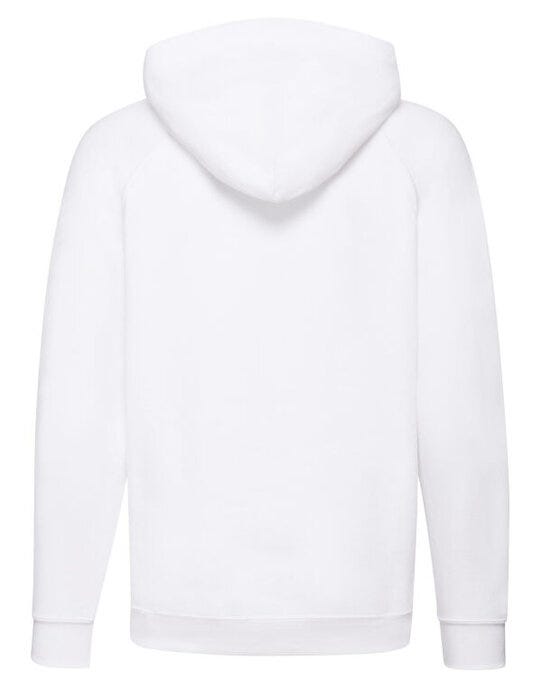 Fruit Of The Loom FOTL Kids Lightweight Hooded Sweat - White
