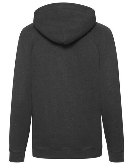 Fruit Of The Loom FOTL Kids Lightweight Hooded Sweat - Black