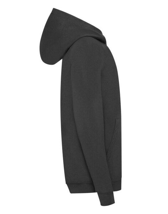 Fruit Of The Loom FOTL Kids Lightweight Hooded Sweat - Black