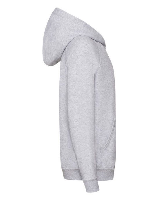 Fruit Of The Loom FOTL Kids Lightweight Hooded Sweat - Heather Grey
