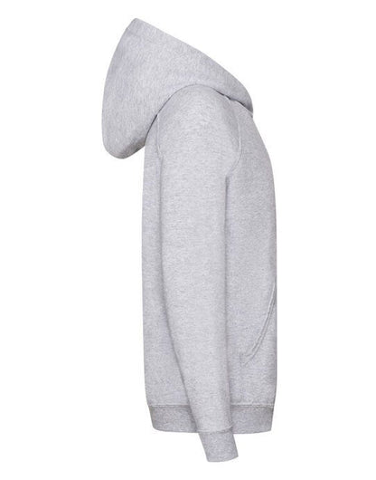 Fruit Of The Loom FOTL Kids Lightweight Hooded Sweat - Heather Grey