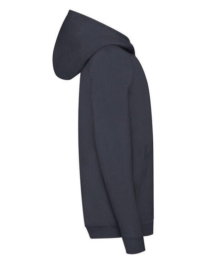 Fruit Of The Loom FOTL Kids Lightweight Hooded Sweat - Deep Navy