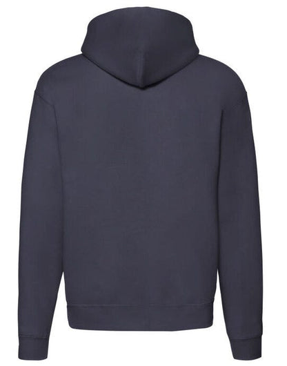 Fruit Of The Loom FOTL Mens Premium Hooded Sweat Jkt - Deep Navy