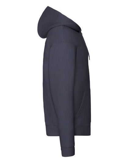Fruit Of The Loom FOTL Mens Premium Hooded Sweat Jkt - Deep Navy