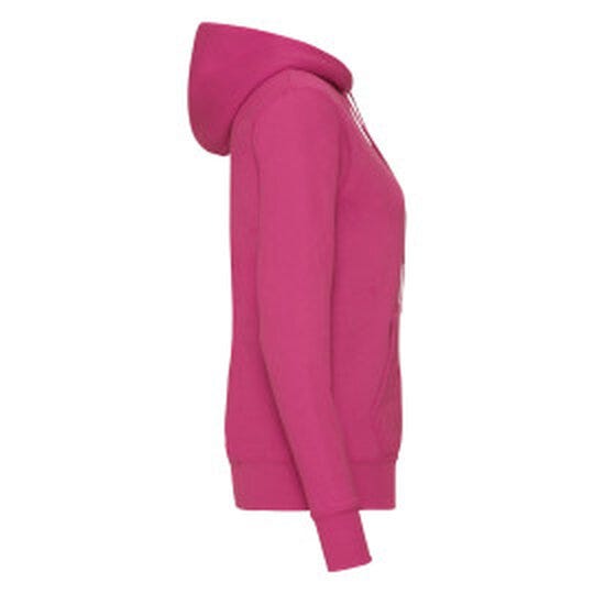 Fruit Of The Loom FOTL Ladies Classic Hooded Sweat - Fuchsia