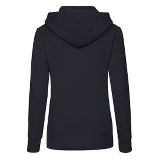 Fruit Of The Loom FOTL Ladies Classic Hooded Sweat - Deep Navy