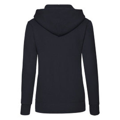 Fruit Of The Loom FOTL Ladies Classic Hooded Sweat - Deep Navy