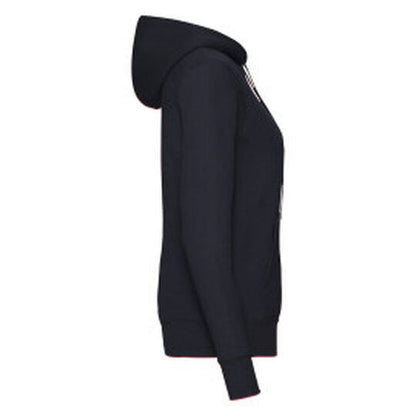 Fruit Of The Loom FOTL Ladies Classic Hooded Sweat - Deep Navy