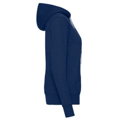 Fruit Of The Loom FOTL Ladies Classic Hooded Sweat - Navy Blue