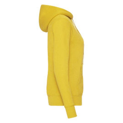 Fruit Of The Loom FOTL Ladies Classic Hooded Sweat - Sun
