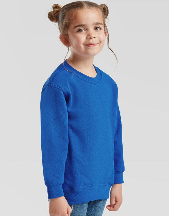 Fruit Of The Loom FOTL Kids Classic Set In Sweat - Royal